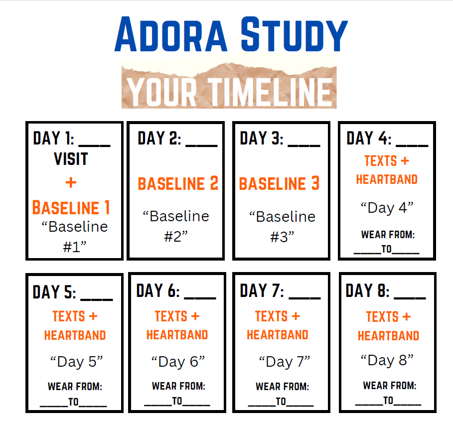 Image of ADORA calendar