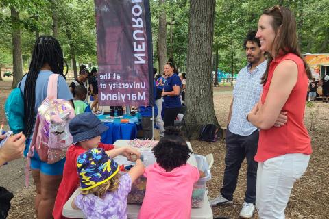 Members and collaborators of the ADORA study attend the Autism in the Park Event!